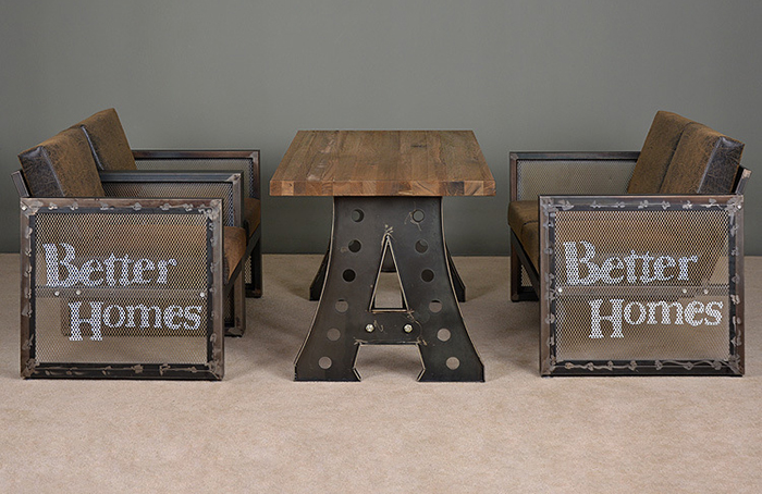 复古工业风餐厅家具