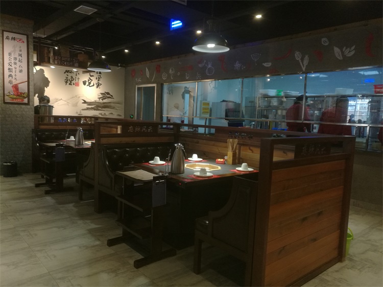 火锅店家具定制案例海德利