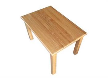 食堂实木餐桌