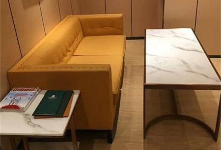 西餐厅卡座沙发