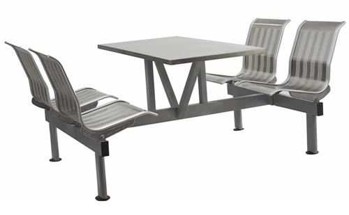 不锈钢食堂餐桌椅