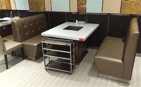 大理石火锅桌椅