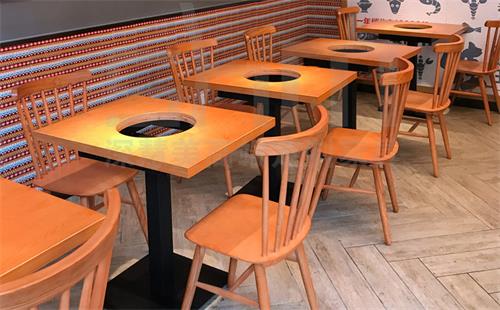 实木火锅桌椅