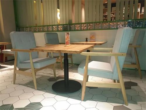 深圳意格西餐厅桌椅案例图片