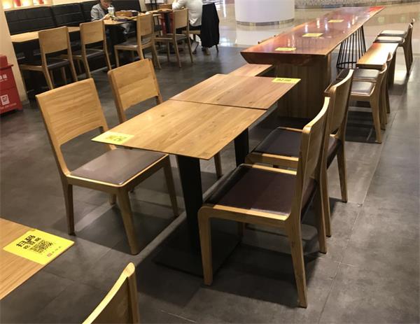 美颐美餐厅实木餐桌椅