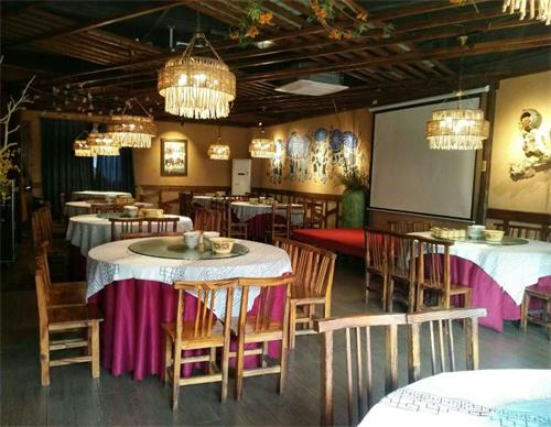 湘菜馆深圳农耕记餐厅家具展示