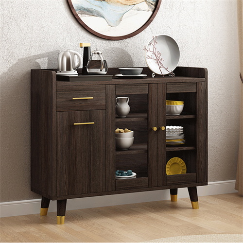 定制现代简约实木靠墙备餐柜实木