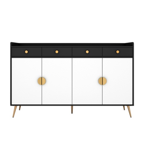 北欧风格靠墙储物柜餐厅备餐柜家具