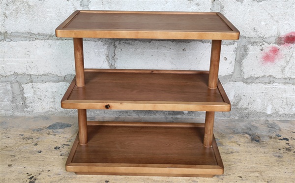 中餐厅简约优质实木菜架