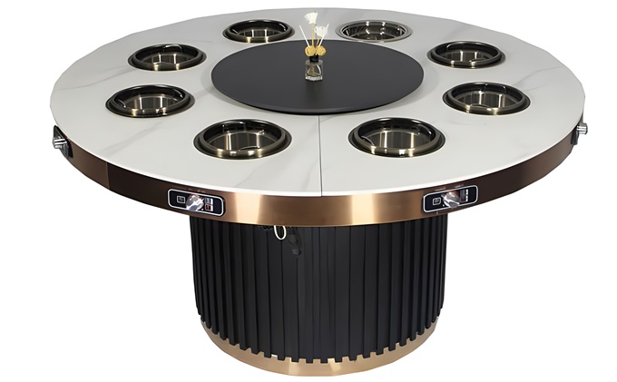 椰子鸡火锅店牛肉火锅大理石一人一锅小火锅桌