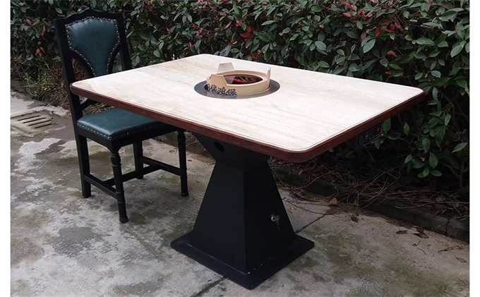 打边炉港式火锅火锅桌_火锅店高档火锅餐桌