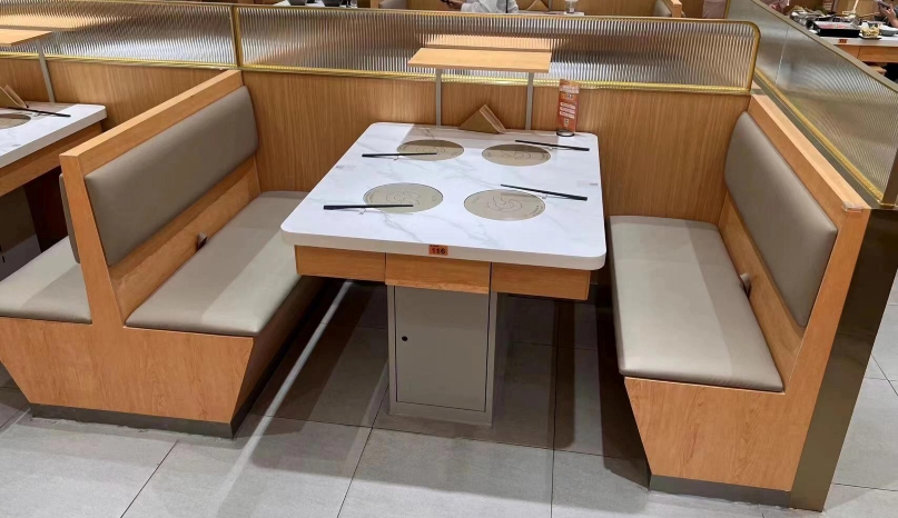 呷哺呷哺火锅一人一锅大理石小火锅桌