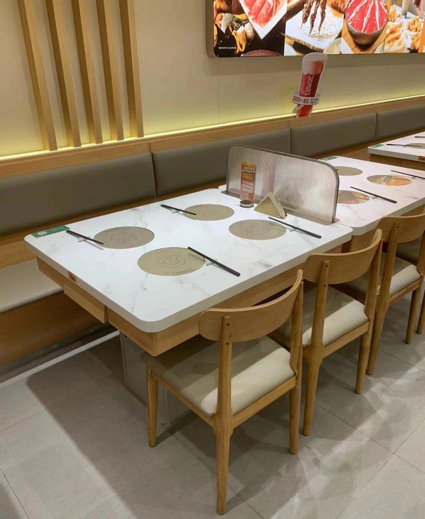 呷哺呷哺火锅一人一锅大理石小火锅桌