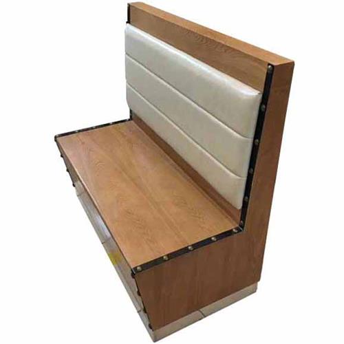 餐厅饭店火锅店实木卡座