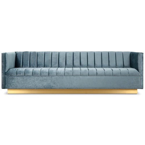 现代风格酒店轻奢真皮会所家具