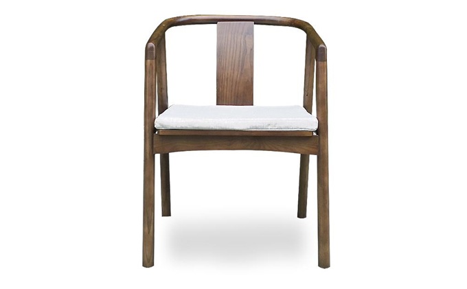 高档会所新中式简约实木椅家具