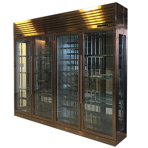 定制恒温不锈钢酒柜酒窖_不锈钢酒柜定制厂家
