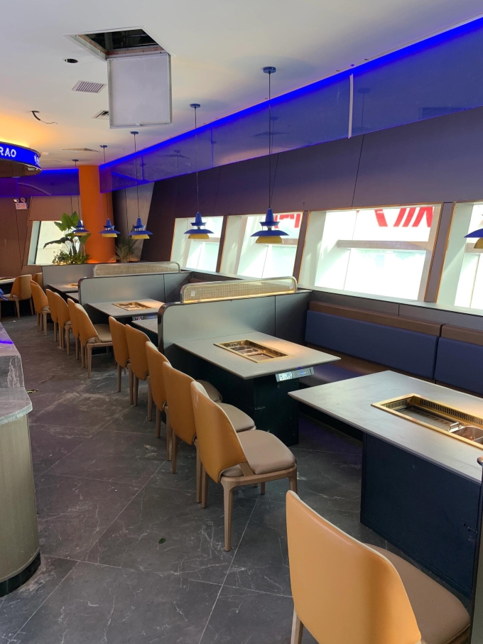 智能无烟净化火锅烧烤涮烤一体桌