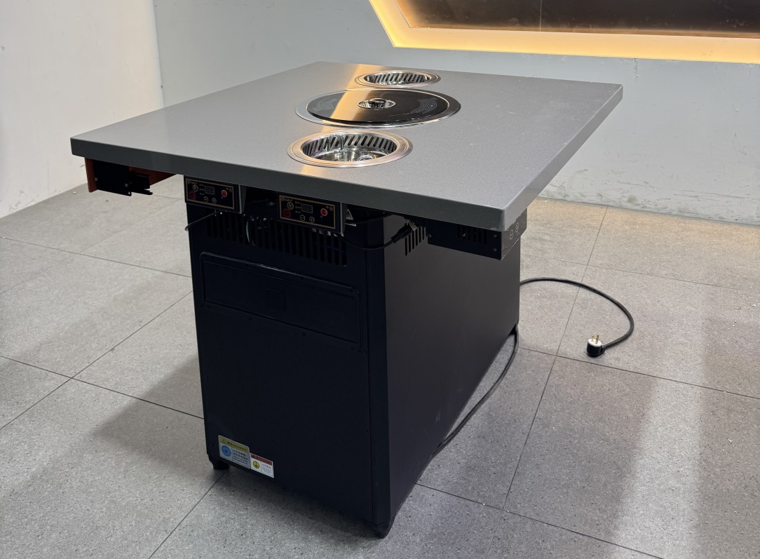 自助小火锅烤肉餐厅无烟烤涮一体桌