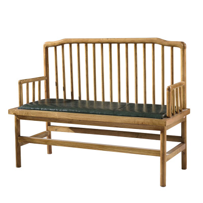 中餐厅茶餐厅实木卡座