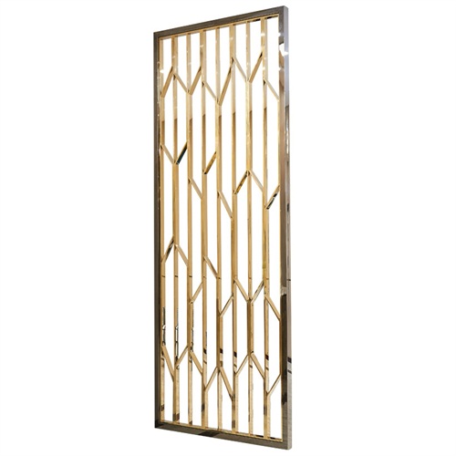 北欧现代简约不锈钢屏风隔断镂空_高档不锈钢屏风厂