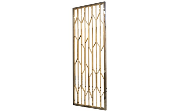 现代中式镂空不锈钢屏风隔断_不锈钢屏风加工厂家