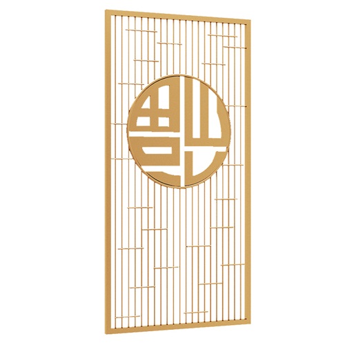 高端不锈钢屏风隔断现代金属_不锈钢屏风生产厂家