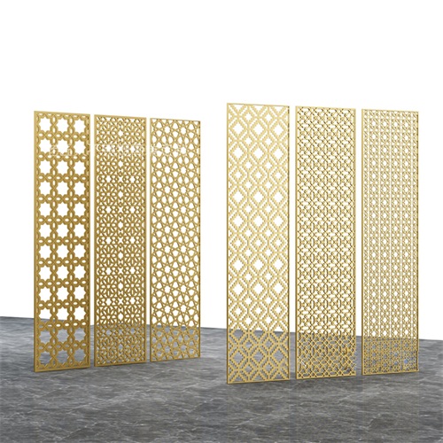 定制不锈钢屏风金属镂空雕花_不锈钢屏风工厂直销