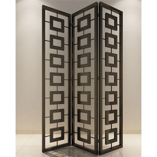 酒店不锈钢可移动花格折叠屏风_不锈钢屏风生产厂