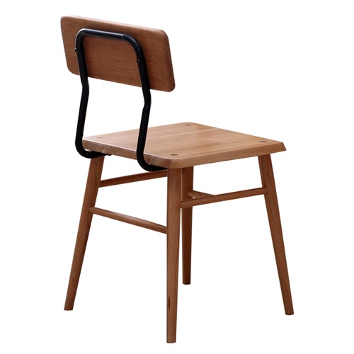 日料店现代简约日式风格实木靠背椅