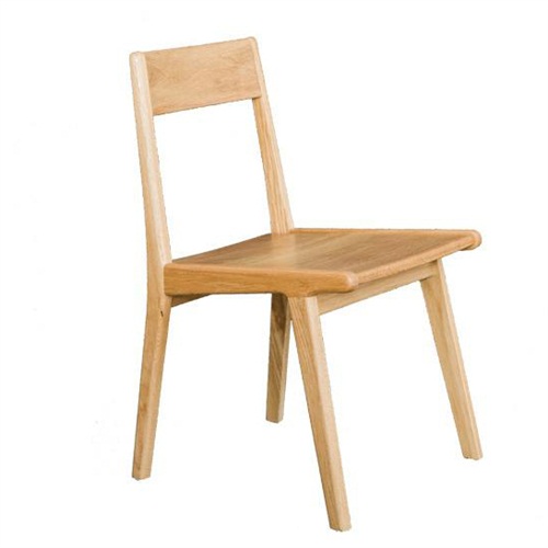 日式火锅店现代简约风格实木凳子椅子