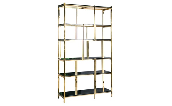 后现代高端不锈钢书架_不锈钢书架款式定制