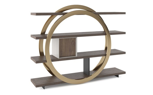 意式后现代极简不锈钢酒柜创意多层_不锈钢酒架厂家定制