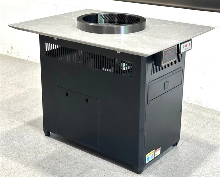 自助烤肉店无烟净化电陶炉电烤烤肉桌