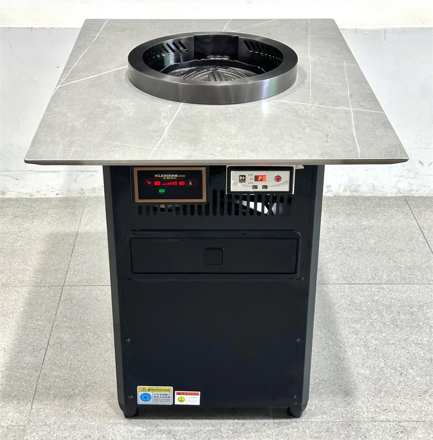 自助烤肉店无烟净化电陶炉电烤烤肉桌