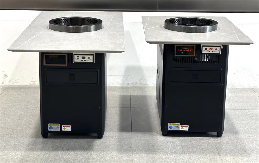 自助烤肉店无烟净化电陶炉电烤烤肉桌