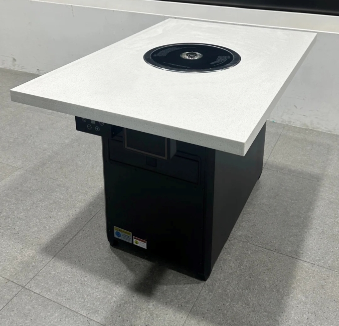 自助烤肉店无烟净化电烤烤肉桌