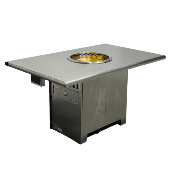 不锈钢智能无烟净化火锅桌