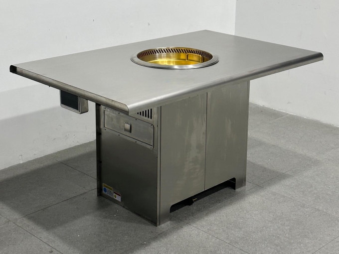 不锈钢智能无烟净化火锅桌