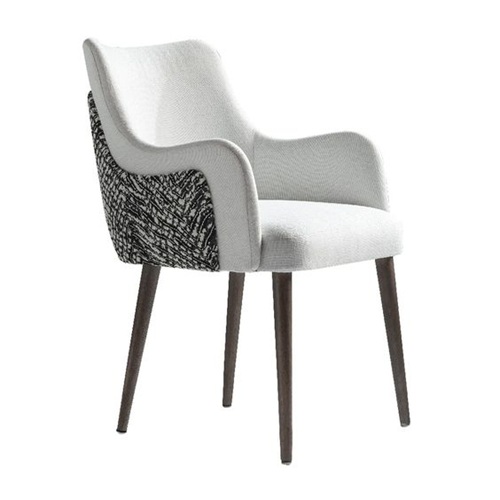 西式简餐厅高端双层弯板靠背实木椅