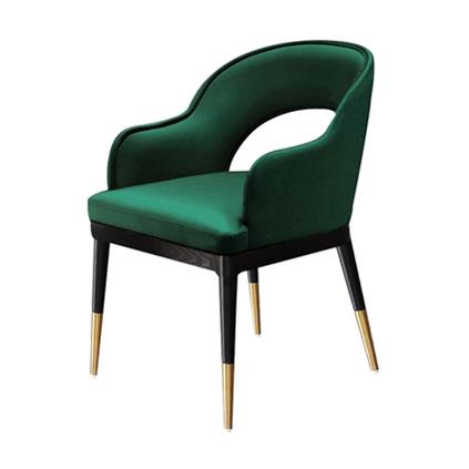 轻奢后现代简约_西餐厅创意时尚椅子_咖啡店休闲会所靠背椅