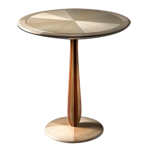现代简约实木圆形北欧西餐桌椅