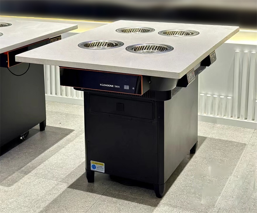 自助火锅餐厅4人位一人一锅无烟净小火锅桌