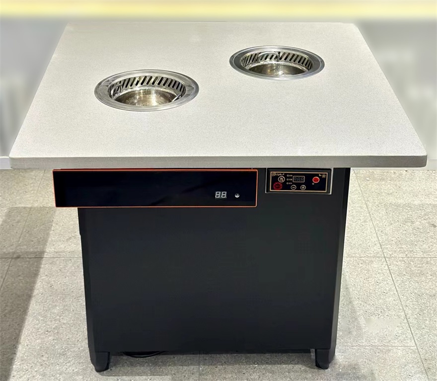 火锅店2人位一人一锅无烟小火锅桌