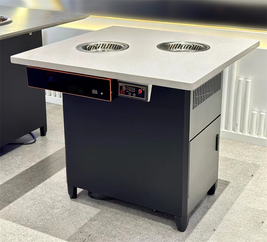 火锅店2人位一人一锅无烟小火锅桌