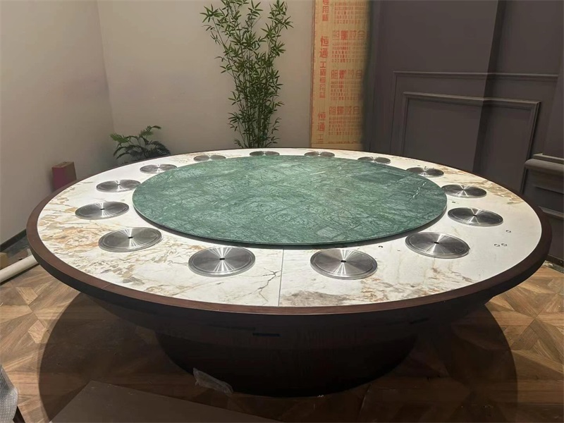 14人位一人一锅无烟净化小火锅桌