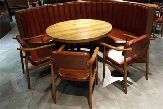 主题特色餐厅实木桌椅_湘菜川菜饭店餐桌