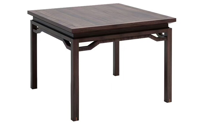 主题餐厅中式仿古实木八仙桌