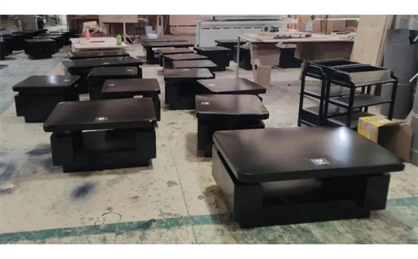 南京酒吧不锈钢茶几生产车间现场