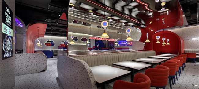 深圳蛙来哒炭烧牛蛙餐厅家具定做